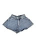 Monki 100% Cotton Blue Denim Shorts Size 24 waist - photo 1