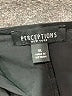 Perceptions Solid Black Cocktail Dress Size XL - photo 7