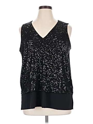 MICHAEL Michael Kors Sleeveless Blouse (view 1)