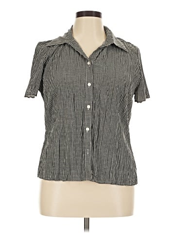 Christopher & Banks Short Sleeve Blouse (view 1)