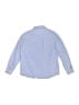 Zara 100% Cotton Polka Dots Blue Long Sleeve Button-Down Shirt Size 8 - photo 2