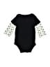Unbranded Black Long Sleeve Onesie Size 0-3 mo - photo 2
