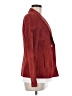 Alfani 100% Leather Red Blazer Size M - photo 4
