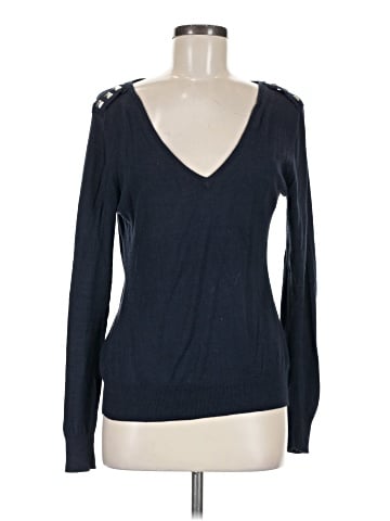 Aqua Pullover Sweater (view 1)