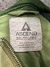 Ascend 100% Polyester Solid Green Raincoat Size 3X - photo 6