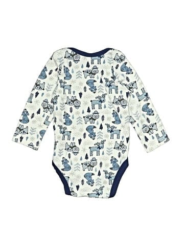Chick Pea Long Sleeve Onesie (view 2)