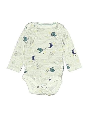 Cloud Island Long Sleeve Onesie (view 1)