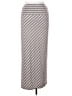 Old Navy - Maternity Stripes Gray Casual Skirt Size XL Maternity - photo 2