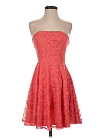 Papaya Cocktail Dress (view 1)