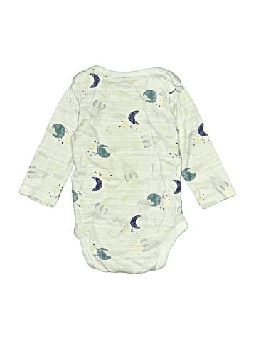 Cloud Island Long Sleeve Onesie (view 2)