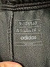 Adidas 100% Polyester Black Track Pants Size 9 - 10 - photo 3
