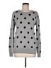 Market and Spruce Polka Dots Gray Pullover Sweater Size M - photo 1