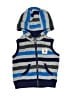 Just One You Made by Carter's 100% Polyester Stripes Blue Vest 3-6 MO / 6 MO - photo 1