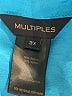 MULTIPLES Blue Blazer Size 3X - photo 6