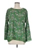 Max Studio 100% Polyester Green 3/4 Sleeve T-Shirt Size M - photo 1