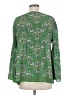 Max Studio 100% Polyester Green 3/4 Sleeve T-Shirt Size M - photo 2