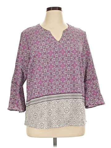 Dana Buchman 3/4 Sleeve Blouse (view 1)
