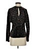 Vince. 100% Polyester Black Long Sleeve Blouse Size XS - photo 1