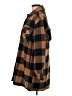 Aqua Plaid Brown Coat Size M - photo 5