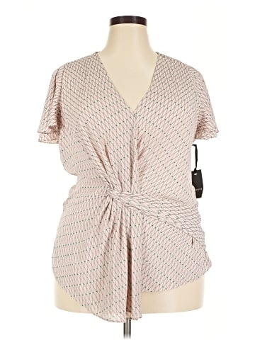 Trouve Short Sleeve Blouse (view 1)