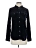 J.Crew Black Long Sleeve Button-Down Shirt Size 2 - photo 1