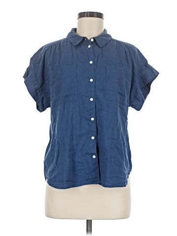 Caslon Short Sleeve Blouse (view 1)