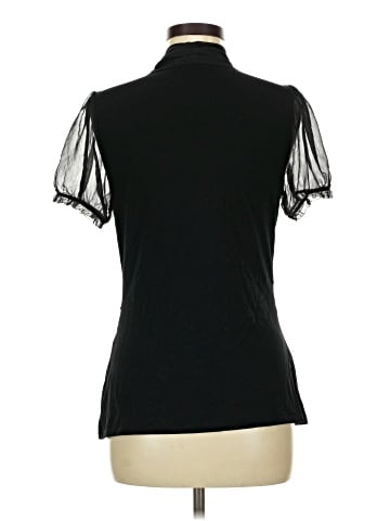 White House Black Market Short Sleeve Blouse (view 2)