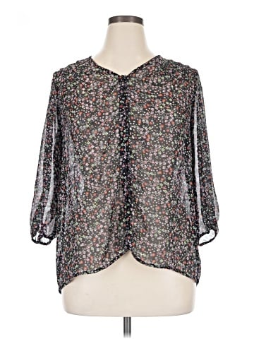 Liz Claiborne 3/4 Sleeve Blouse (view 1)