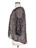 Liz Claiborne 100% Polyester Tweed Silver 3/4 Sleeve Blouse Size XL (petite) - photo 5