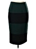 Max Mara Color Block Black Green Wool Skirt Size 2 - photo 1
