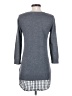 Moth Solid Gray Casual Dress Size XS - photo 2
