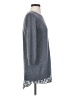 Moth Solid Gray Casual Dress Size XS - photo 4