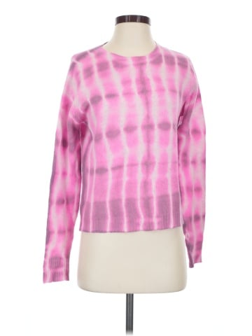 Aqua Cashmere Pullover Sweater (view 1)