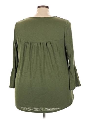 Faded Glory 3/4 Sleeve Blouse (view 2)