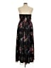 Express 100% Polyester Floral Black Cocktail Dress Size XL - photo 2