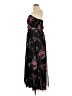 Express 100% Polyester Floral Black Cocktail Dress Size XL - photo 5