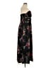 Express 100% Polyester Floral Black Cocktail Dress Size XL - photo 4