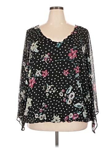 AGB Long Sleeve Blouse (view 1)