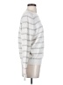 Vince. Stripes Silver Wool Pullover Sweater Size S - photo 4