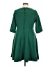 ModCloth Chevron-herringbone Green Casual Dress Size 1X - photo 2