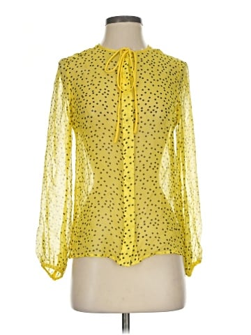 Bellatrix Long Sleeve Silk Top (view 1)
