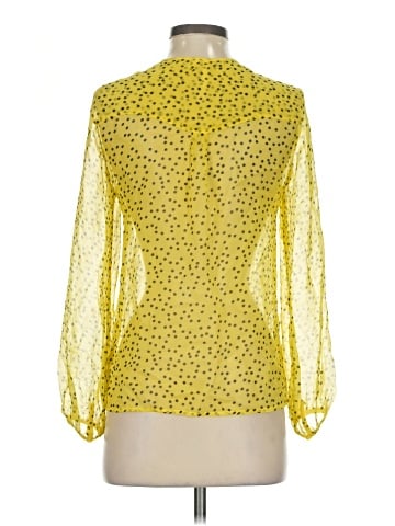 Bellatrix Long Sleeve Silk Top (view 2)