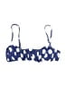 Missguided Polka Dots Blue Swimsuit Top Size S - photo 1