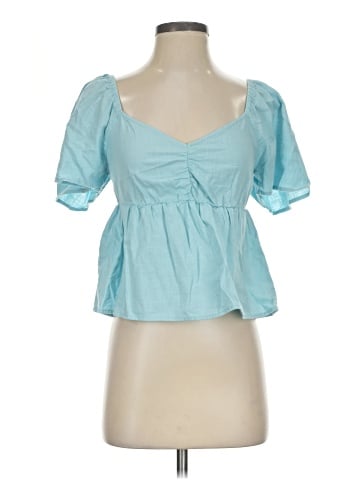 ABound Short Sleeve Blouse (view 1)