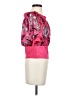 Bebe Pink Short Sleeve Silk Top Size S - photo 4