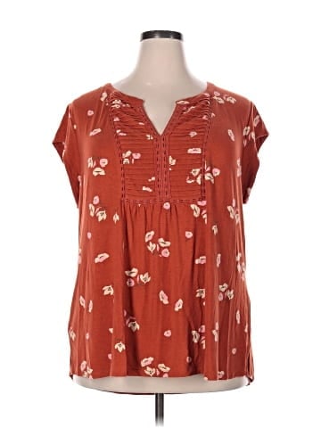 Daniel Rainn Short Sleeve Blouse (view 1)