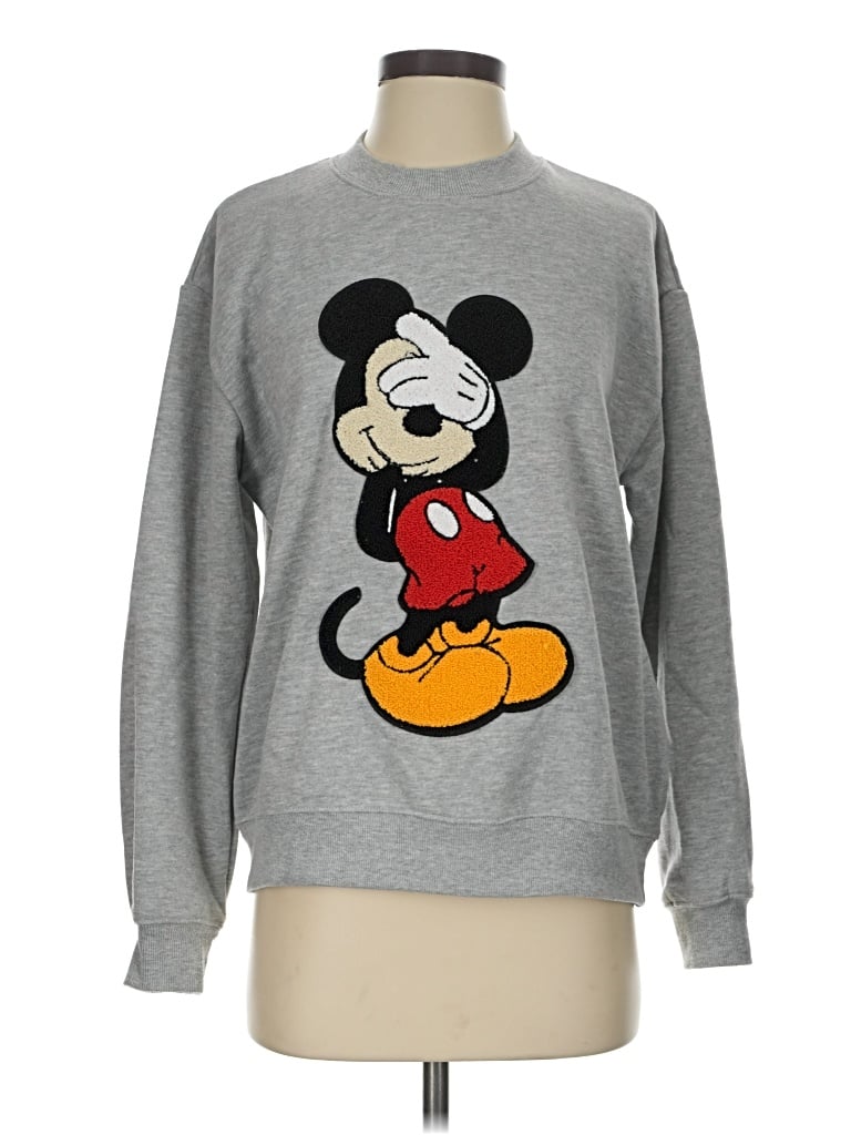 Pre-owned Disney Sweatshirt In Gray