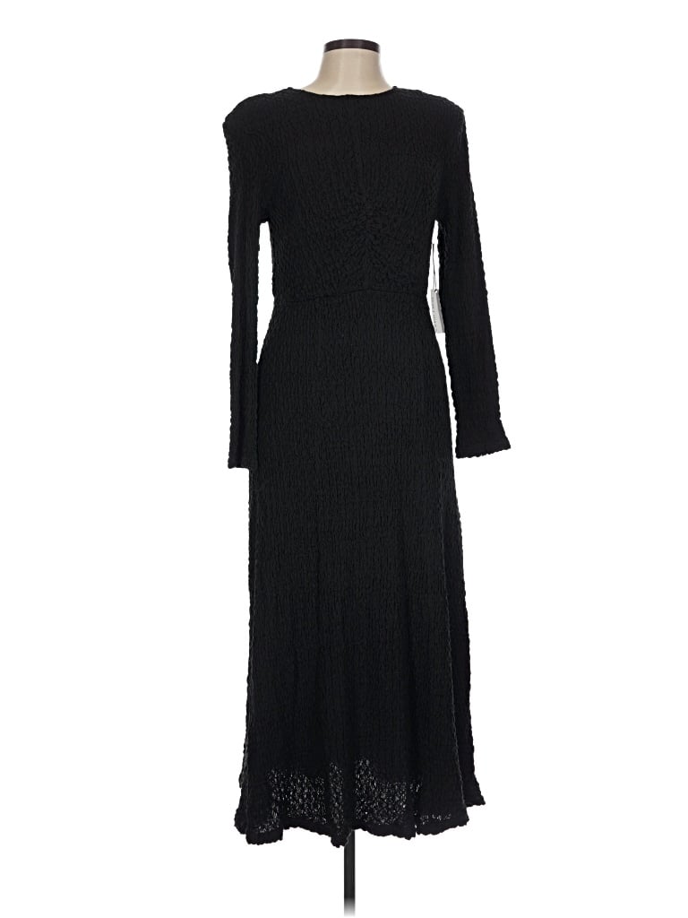 Pre-owned Floret Studios Casual Dress In Black
