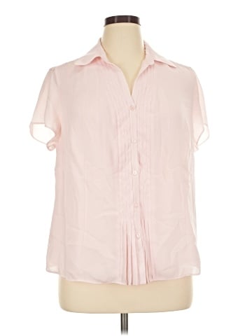 Jones New York Collection Short Sleeve Blouse (view 1)