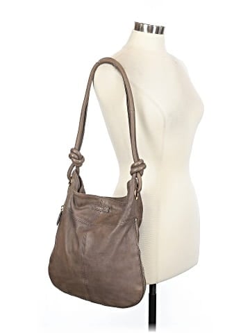 DKNY Leather Hobo (view 2)